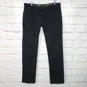 Zara Man Size EUR/USA 40 Chino Pants Black Basic Collection